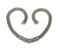 Halskette Fope Dame Maori in Weißgold Diamante 0.53 Ct 590C-BBR2 - 590C-BBR2